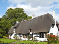 A luxury holiday cottage in England